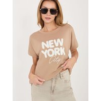 Blouse model 227699 Rue Paris - S/M - Beige