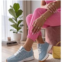 Platform sneakers model 227725 Solea - 40 - Blue