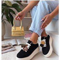 Platform sneakers model 227729 Solea - 36 - Black