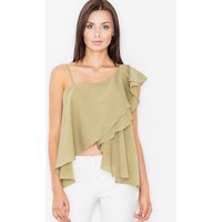 Blouse model 60711 Figl - M - Green
