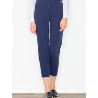Women trousers model 77071 Figl - S - Navy blue