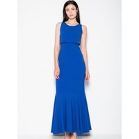 Long dress model 77158 Venaton - L - Blue