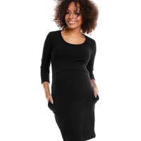 Pregnancy dress model 84435 PeeKaBoo - L/XL - Black