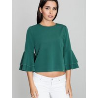 Blouse model 111061 Figl - L - Green