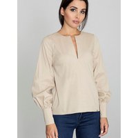 Blouse model 111086 Figl - L - Beige