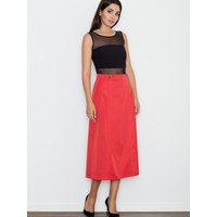 Long skirt model 111110 Figl - L - Red