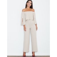 Suit model 77059 Figl - S - Beige
