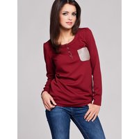 Blouse model 27977 Figl - L - Red
