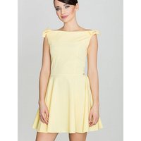 Cocktail dress model 119997 Lenitif - M - Yellow