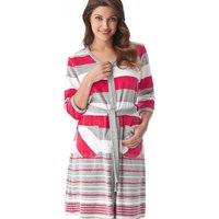Bathrobe model 81121 Dorota - XL - Pink