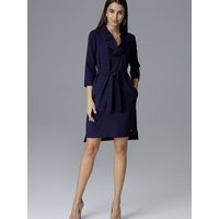 Cocktail dress model 126004 Figl - S - Navy blue