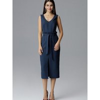 Cocktail dress model 126016 Figl - L - Navy blue
