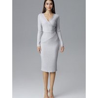 Cocktail dress model 126211 Figl - XL - Grey