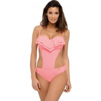 Swimsuit one piece model 129512 Marko - XL - Pink