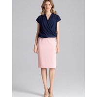 Blouse model 129819 Figl - M - Navy blue