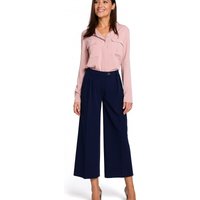 Women trousers model 130476 Stylove - L - Navy blue
