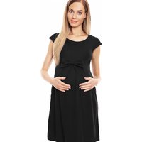Pregnancy dress model 131943 PeeKaBoo - L/XL - Black