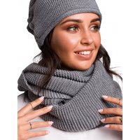 Infinity Scarf model 136409 BE Knit - ONE-SIZE-FITS-ALL - Grey