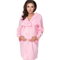 Bathrobe model 138228 PeeKaBoo - S/M - Pink
