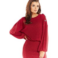 Jumper model 139513 awama - S/M - Red