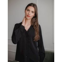 Long sleeve shirt model 143924 Lenitif - M - Black