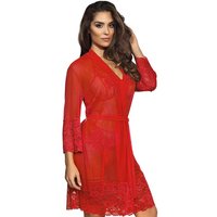 Dressing Gowns/Bathrobes model 144190 Axami - ONE-SIZE-FITS-ALL - Red