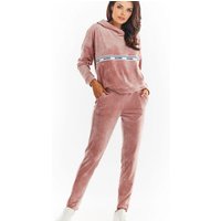 Tracksuit trousers model 149785 awama - M - Pink