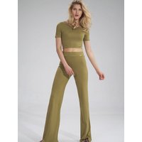 Women trousers model 154713 Figl - S - Green