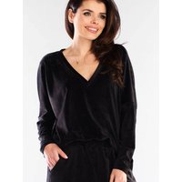 Sweatshirt model 155456 awama - ONE-SIZE-FITS-ALL - Black