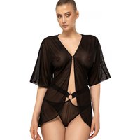 Sexy shirt model 155857 Anais - S/M - Black
