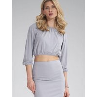 Blouse model 156125 Figl - S/M - Grey