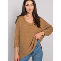 Jumper model 159693 Och Bella - ONE-SIZE-FITS-ALL - Brown