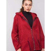 Sweatshirt model 160634 Italy Moda - ONE-SIZE-FITS-ALL - Red