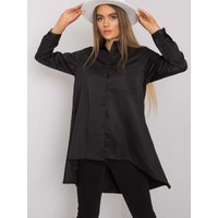 Long sleeve shirt model 160752 Ex Moda - ONE-SIZE-FITS-ALL - Black