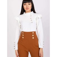 Blouse model 161914 Italy Moda - ONE-SIZE-FITS-ALL - White