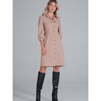 Daydress model 162387 Figl - S - Beige