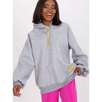 Sweatshirt model 163448 Ex Moda - ONE-SIZE-FITS-ALL - Grey