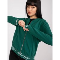Sweatshirt model 166713 Relevance - S/M - Green