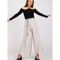 Women trousers model 166881 Och Bella - S - Beige