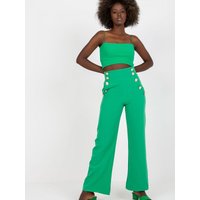 Women trousers model 166963 Italy Moda - L - Green