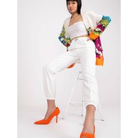 Women trousers model 167003 Italy Moda - S - White