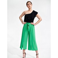 Women trousers model 167228 Figl - M - Green