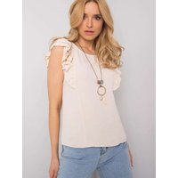 Blouse model 167257 Och Bella - S - Beige