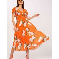 Daydress model 167483 Italy Moda - ONE-SIZE-FITS-ALL - Orange