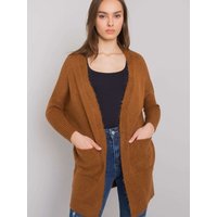 Cardigan model 169489 Rue Paris - ONE-SIZE-FITS-ALL - Brown