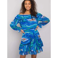Daydress model 169532 Italy Moda - ONE-SIZE-FITS-ALL - Blue