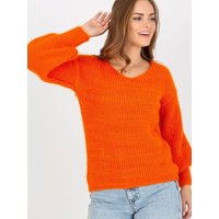Jumper model 170130 Och Bella - ONE-SIZE-FITS-ALL - Orange