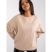 Sweatshirt model 170409 Ex Moda - ONE-SIZE-FITS-ALL - Beige