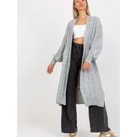 Cardigan model 170836 Rue Paris - ONE-SIZE-FITS-ALL - Grey