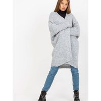 Cardigan model 170978 Och Bella - ONE-SIZE-FITS-ALL - Grey